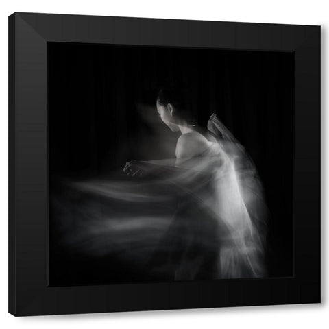 Eve Black Modern Wood Framed Art Print by Holmstrom, Katarina