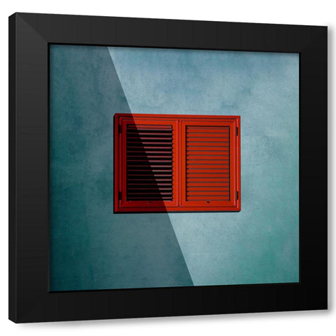 Urban Minimalism Black Modern Wood Framed Art Print by Schuster, Inge