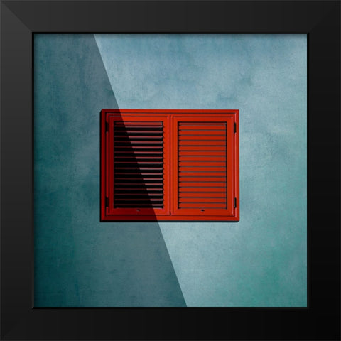 Urban Minimalism Black Modern Wood Framed Art Print by Schuster, Inge