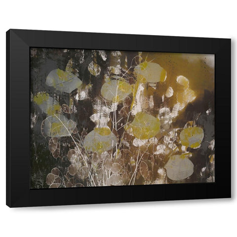 Honesty impression Black Modern Wood Framed Art Print by Talen, Nel