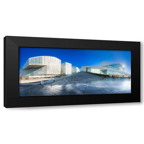 Cultural Zone Black Modern Wood Framed Art Print with Double Matting by Pastor Benjumeda, Eugenio
