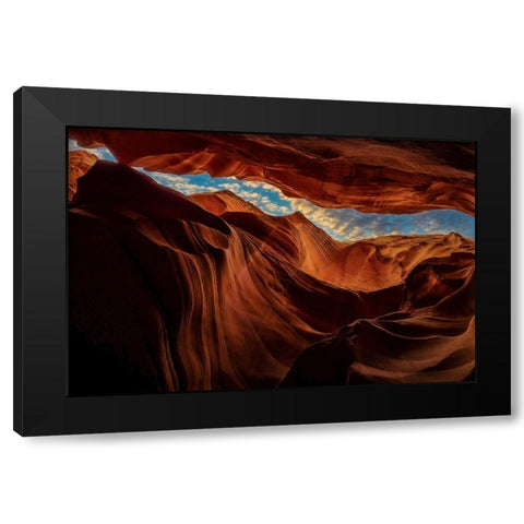 Arizona Sky Black Modern Wood Framed Art Print by Steverson, Michael