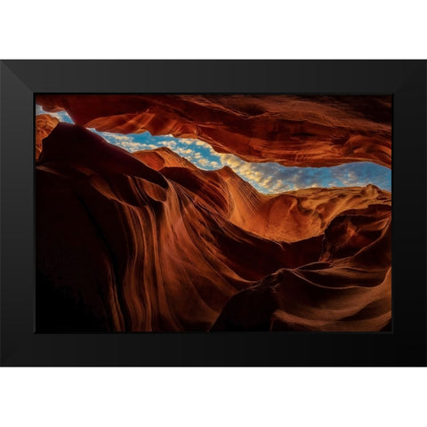 Arizona Sky Black Modern Wood Framed Art Print by Steverson, Michael