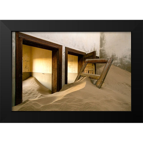 once upon a time Black Modern Wood Framed Art Print by Wiener, Iris