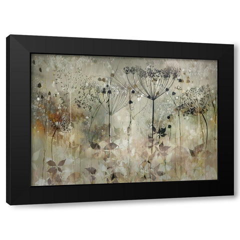 Autumn is coming Black Modern Wood Framed Art Print with Double Matting by Talen, Nel