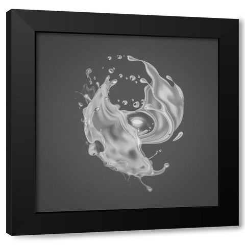 After Earth Black Modern Wood Framed Art Print by Rahnama, Barbad