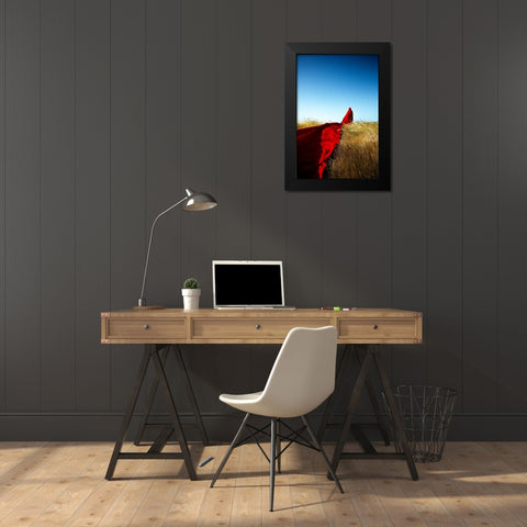 Always going and never staying Black Modern Wood Framed Art Print by Sedaghi, Hooman