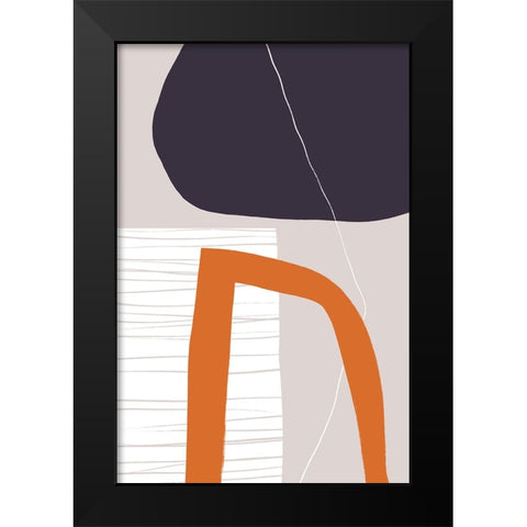 All I wanna do Black Modern Wood Framed Art Print by uplusmestudio
