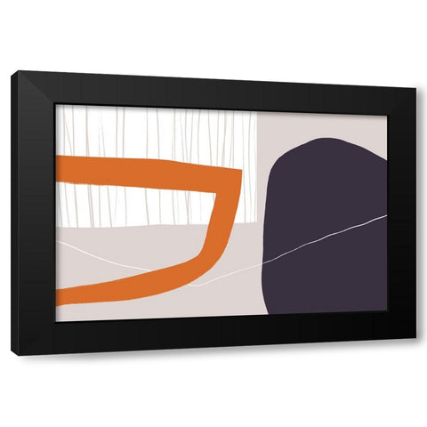 All I wanna do Black Modern Wood Framed Art Print by uplusmestudio