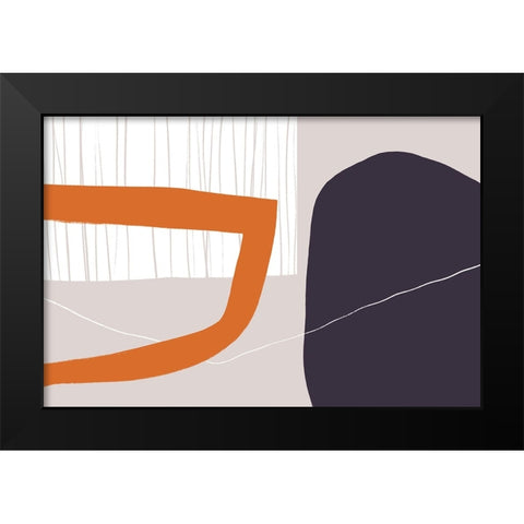 All I wanna do Black Modern Wood Framed Art Print by uplusmestudio