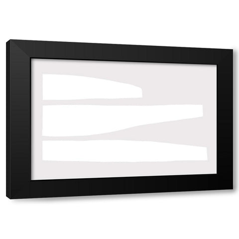 Same but different Black Modern Wood Framed Art Print by uplusmestudio