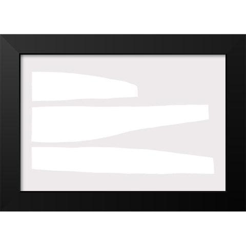 Same but different Black Modern Wood Framed Art Print by uplusmestudio