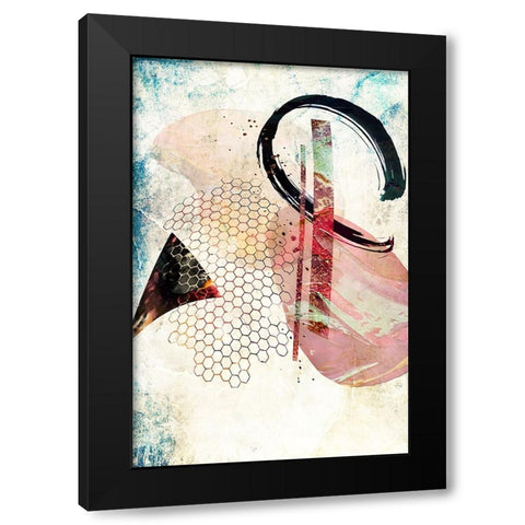 Boho art 16 Black Modern Wood Framed Art Print with Double Matting by Kulik, Rafal