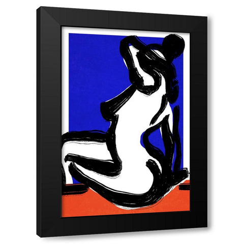 In The Heat Of The Night Black Modern Wood Framed Art Print by Treechild