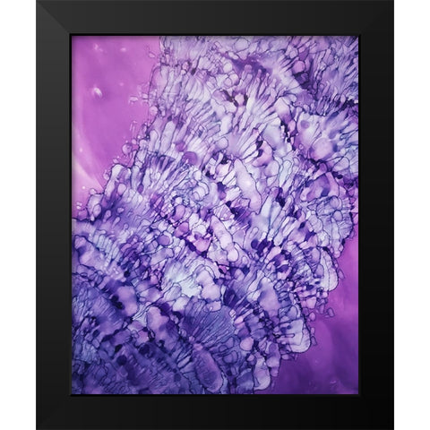 She Sells Sea Shells Black Modern Wood Framed Art Print by Mann, Tara