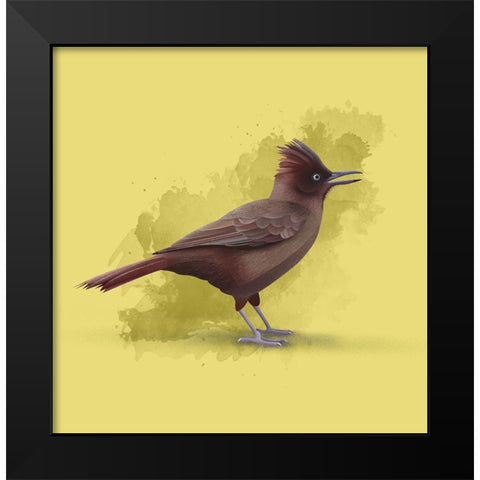 Cachalote castaApo Black Modern Wood Framed Art Print by Caballero, Franco