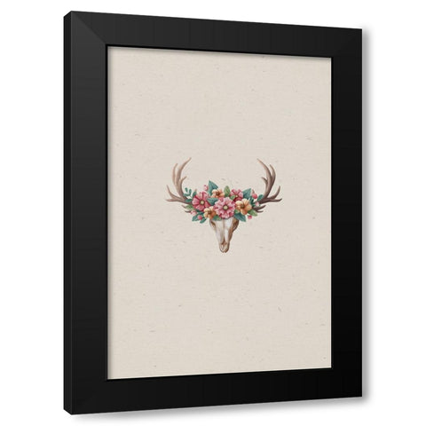 Amazing Life Black Modern Wood Framed Art Print by Thai, Xuan