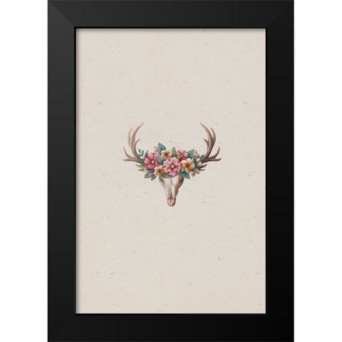 Amazing Life Black Modern Wood Framed Art Print by Thai, Xuan