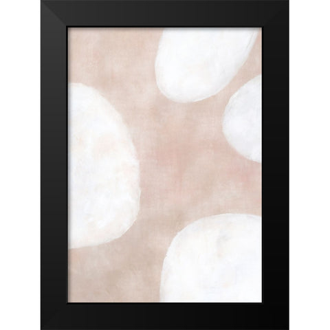 Jae Black Modern Wood Framed Art Print by Laiz Blursbyai, Rosana