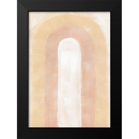 Myung arches Black Modern Wood Framed Art Print by Laiz Blursbyai, Rosana