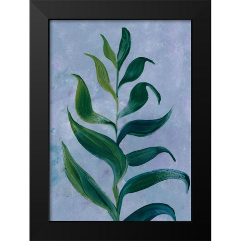 Woong branch Black Modern Wood Framed Art Print by Laiz Blursbyai, Rosana