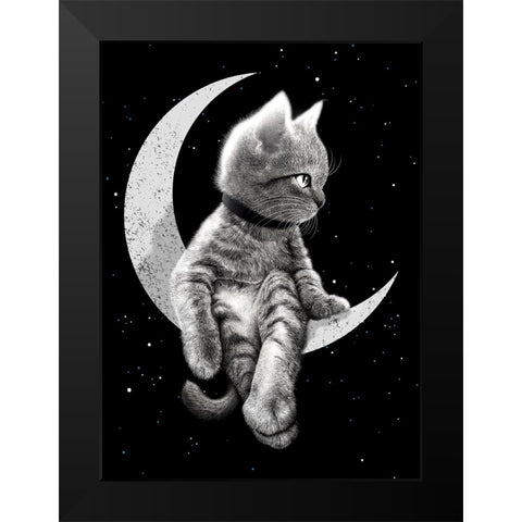Dreamer2023 Black Modern Wood Framed Art Print by Lawless, Adam