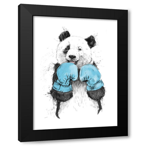 The winner Black Modern Wood Framed Art Print with Double Matting by Solti, Balazs