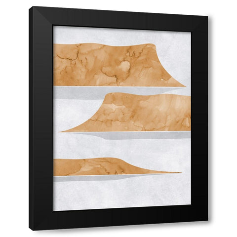 Abstract lake Powell view Black Modern Wood Framed Art Print with Double Matting by Laiz Blursbyai, Rosana
