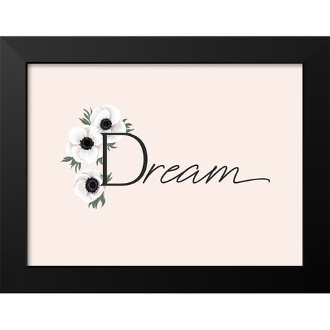 Anemone dream Black Modern Wood Framed Art Print by Laiz Blursbyai, Rosana