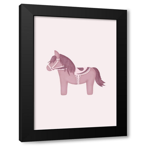 Dalaponny Black Modern Wood Framed Art Print by Eleonora, Aminah