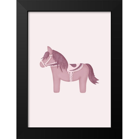 Dalaponny Black Modern Wood Framed Art Print by Eleonora, Aminah