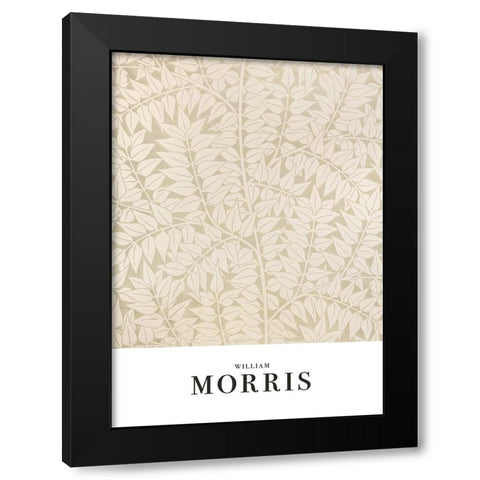 Branch Black Modern Wood Framed Art Print by Pictufy