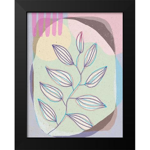 High Hopes Black Modern Wood Framed Art Print by Demir, Aylin