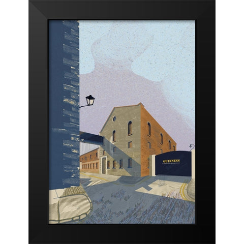 Guinness Storehouse-Ireland-Dublin art Print Black Modern Wood Framed Art Print by Trudgett, Charlotte