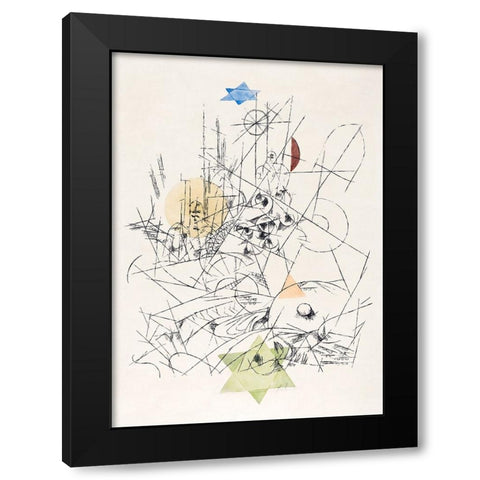 Hope and Destruction 1916 Black Modern Wood Framed Art Print by Pictufy