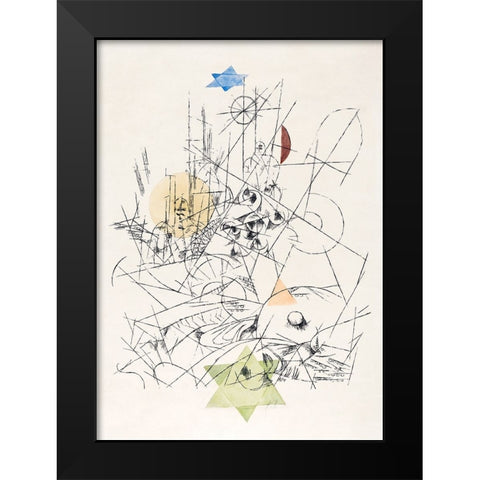 Hope and Destruction 1916 Black Modern Wood Framed Art Print by Pictufy