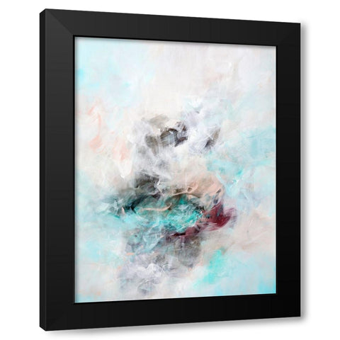Chilled by the Ocean wind Black Modern Wood Framed Art Print with Double Matting by Wattre, Francoise