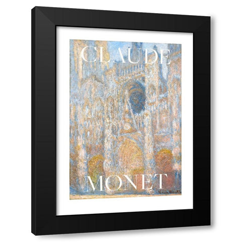 The Cour dAlbane Black Modern Wood Framed Art Print by Pictufy
