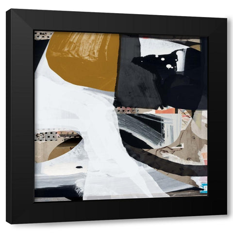 Trading Black Modern Wood Framed Art Print with Double Matting by Hobday, Dan