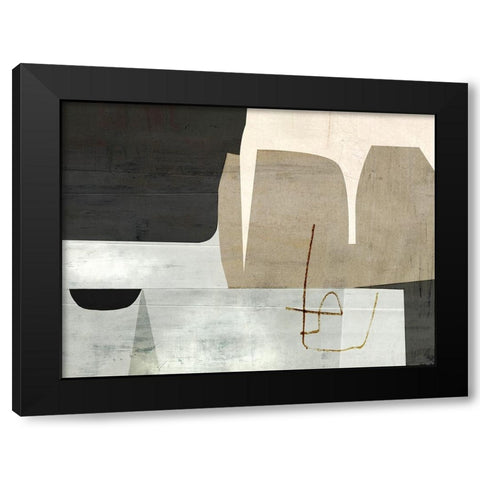 Change Black Modern Wood Framed Art Print by Hobday, Dan