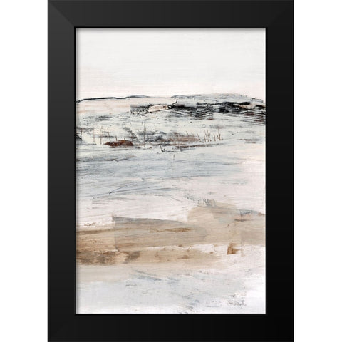 August No2 Black Modern Wood Framed Art Print by Hobday, Dan