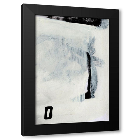 Beyond Black Modern Wood Framed Art Print by Hobday, Dan