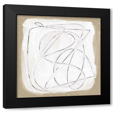 Format Black Modern Wood Framed Art Print by Hobday, Dan