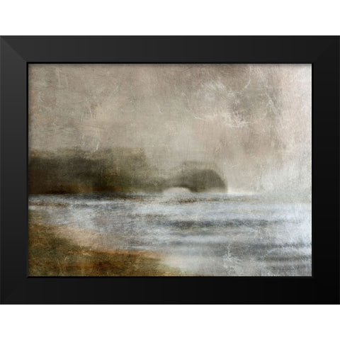 Dusk Black Modern Wood Framed Art Print by Hobday, Dan