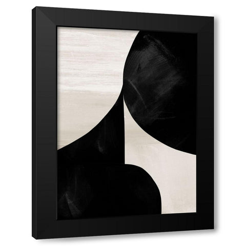 Night Black Modern Wood Framed Art Print with Double Matting by Hobday, Dan