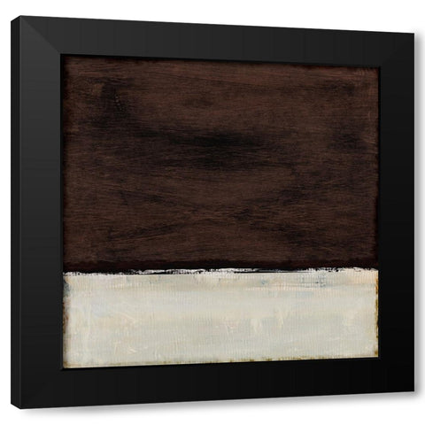 Night Black Modern Wood Framed Art Print with Double Matting by Hobday, Dan