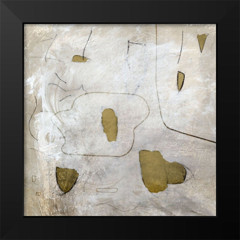 Perpetual Black Modern Wood Framed Art Print by Hobday, Dan