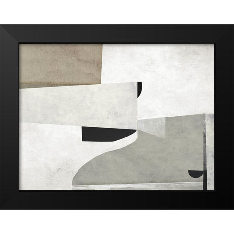 Priory Black Modern Wood Framed Art Print by Hobday, Dan