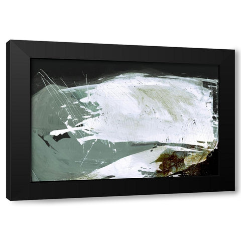 Open Sea Black Modern Wood Framed Art Print with Double Matting by Hobday, Dan