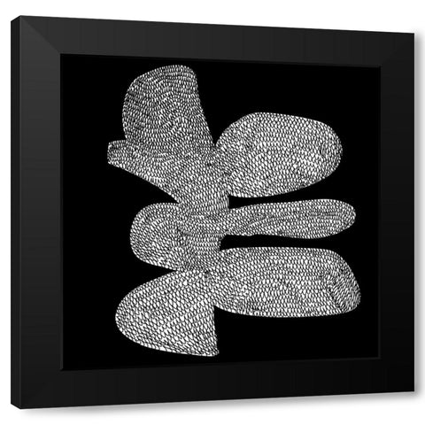 Craft Black Modern Wood Framed Art Print with Double Matting by Hobday, Dan